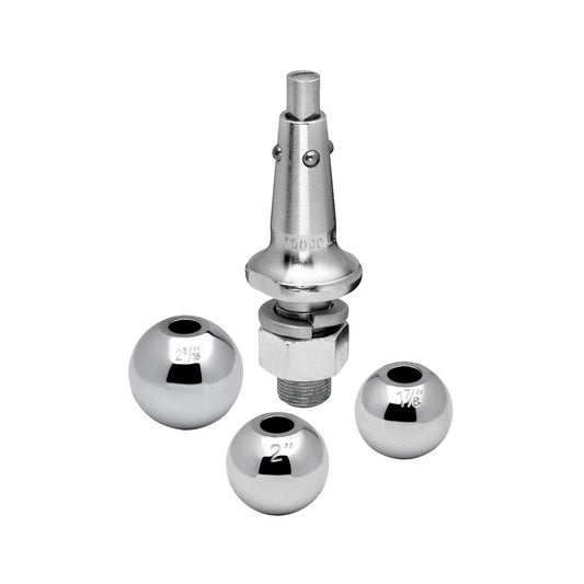 Draw-Tite Interchangeable Hitch Ball w/ 1" Shank - 1-7/8", 2", 2-5/16" Balls [63803]