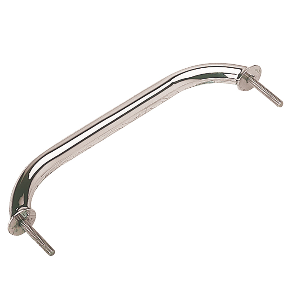 Sea-Dog Stainless Steel Stud Mount Flanged Hand Rail w/Mounting Flange - 10" [254209-1] - First Stop Marine