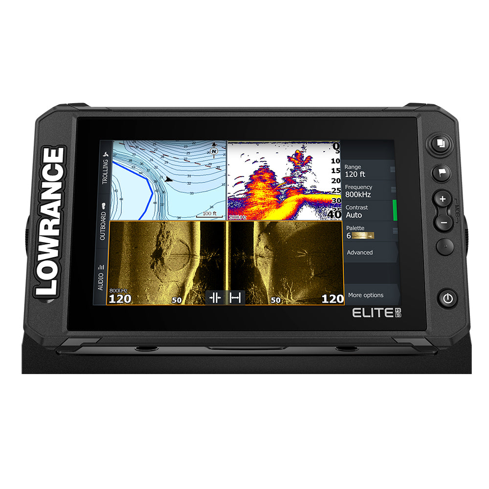 Lowrance Elite FS 9 Chartplotter/Fishfinder w/Active Imaging 3-in-1 Transom Mount Transducer [000-15692-001]