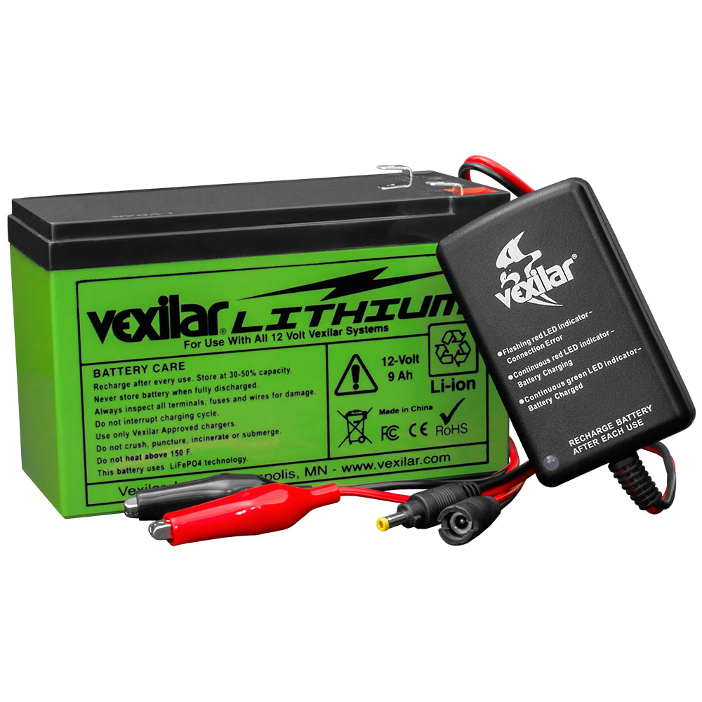 Vexilar 12V Lithium Ion Battery  Charger [V-120L] - First Stop Marine