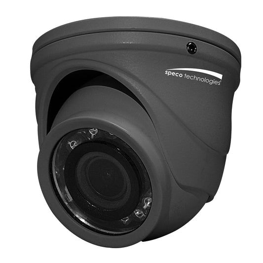 Speco 4MP HD-TVI Mini IR Turret w/2.9mm Lens - Grey [HT471TG] - First Stop Marine