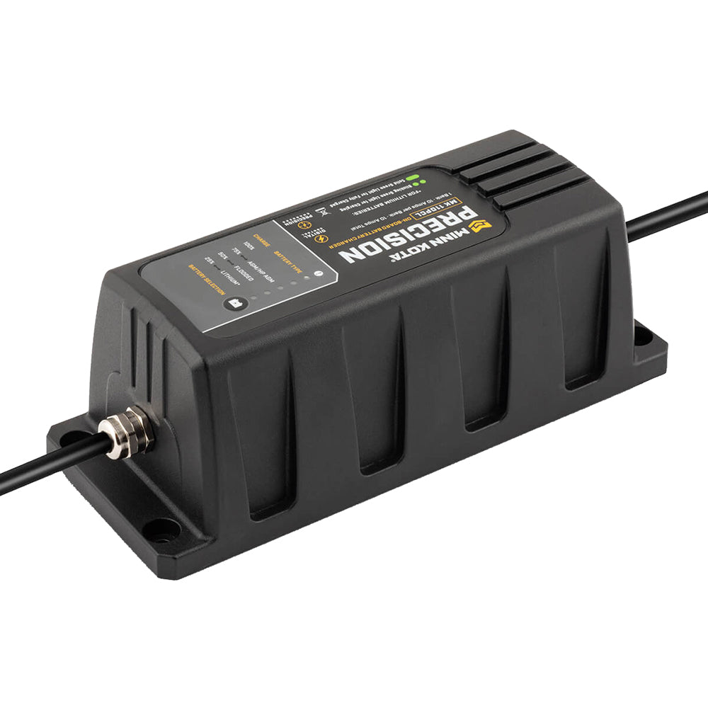 Minn Kota On-Board Precision Charger MK-110 PCL 1 Bank x 10 AMP LI Optimized Charger [1831101]