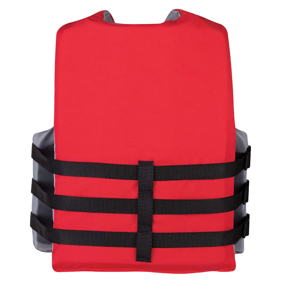 Full Throttle Adult Oversized Ski Life Jacket - Red [112000-100-005-22]