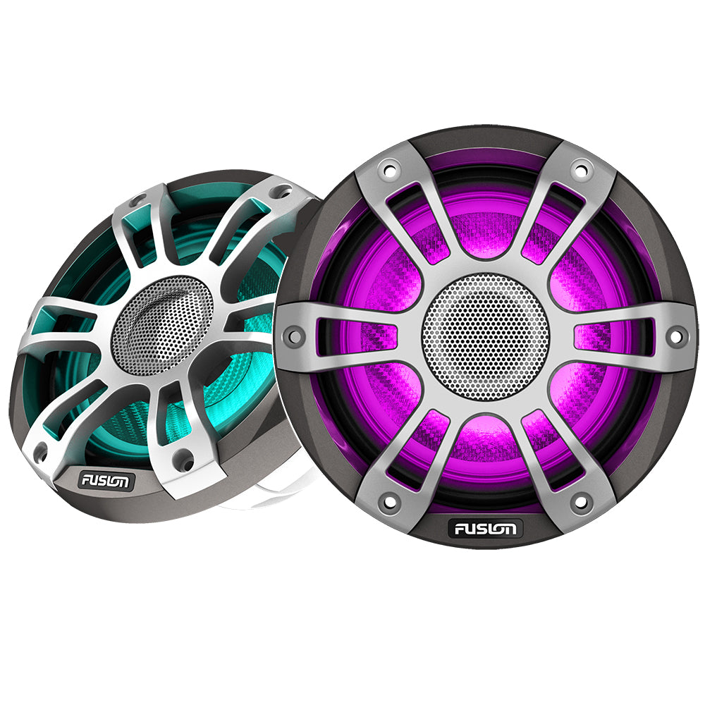 Fusion Signature Series 3i 7.7" CRGBW Sports Speakers - Grey [010-02772-11] - First Stop Marine
