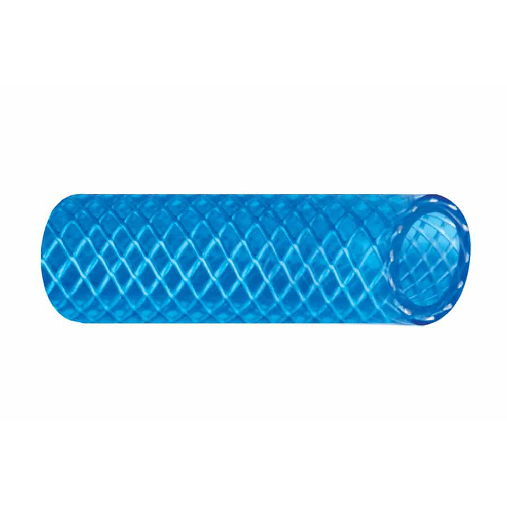 Trident Marine 1/2" x 50 Boxed Reinforced PVC (FDA) Cold Water Feed Line Hose - Drinking Water Safe - Translucent Blue [165-0126]